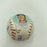Rare Mickey Mantle Signed Art Mini American League Baseball JSA COA