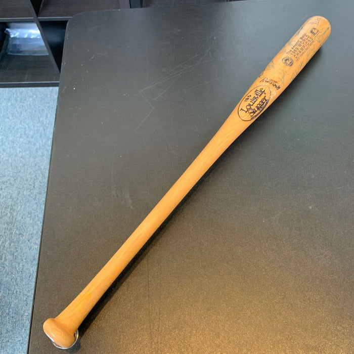 1969 New York Mets World Series Champs Team Signed Bat Nolan Ryan Tom Seaver JSA