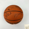 1998-99 San Antonio Spurs NBA Champs Team Signed Basketball Tim Duncan JSA COA