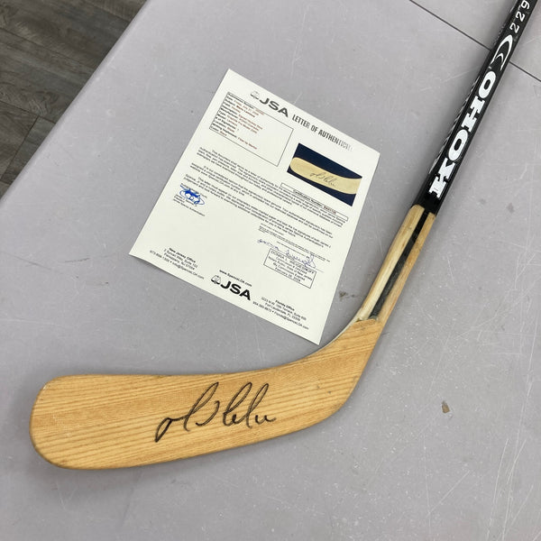 Mario Lemieux Signed Game Issued Koho Hockey Stick JSA COA