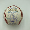 2003 New York Yankees Team Signed World Series Baseball Derek Jeter JSA COA