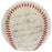 1955 Brooklyn Dodgers W.S. Champs Team Signed Baseball Jackie Robinson JSA COA