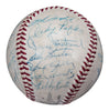 Nice 1954 Hank Aaron Rookie Milwaukee Braves Team Signed Baseball Beckett COA