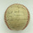 Nice 1949 New York Giants Team Signed National League Baseball 24 Sigs JSA COA