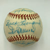 Stan Musial Nellie Fox HOF Legends Multi Signed Vintage National League Baseball