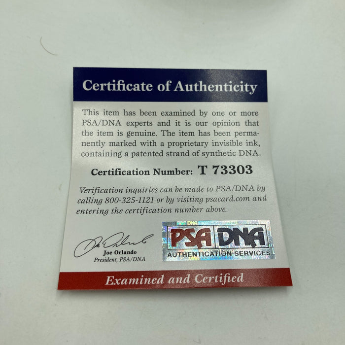 Mike Scioscia Angels Manager Signed Official Major League Baseball PSA DNA COA