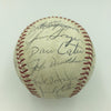 1968 Reggie Jackson Rookie Oakland Athletics A's Team Signed Baseball JSA COA