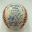 1998 New York Yankees World Series Champs Team Signed Baseball Derek Jeter JSA