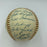 Beautiful 1955 San Diego Padres Team Signed Baseball W/ Ralph Kiner