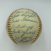 Beautiful 1955 San Diego Padres Team Signed Baseball W/ Ralph Kiner