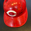 1995 Cincinnati Reds Central Division Champs Team Signed Game Used Helmet JSA