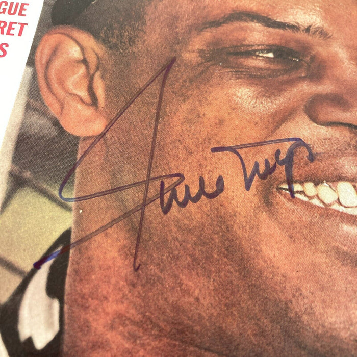 Willie Mays Signed Sport Magazine With Beckett COA