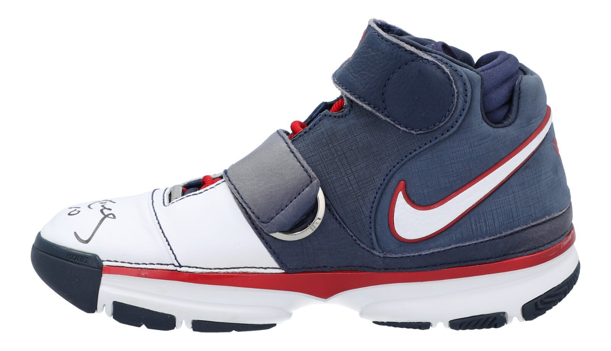 Kobe Bryant Signed 2008 Olympics Team USA Sneakers Shoes Beckett COA