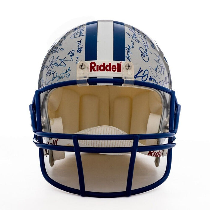 Detroit Lions Legends Multi Signed Full Size Helmet 44 Signatures! PSA DNA COA