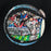 Derek Jeter Rookie Signed Charles Fazzino Hand Painted Pop Art Baseball JSA COA