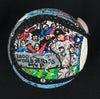 Derek Jeter Rookie Signed Charles Fazzino Hand Painted Pop Art Baseball JSA COA