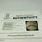 1976 Cincinnati Reds World Series Champs Team Signed Baseball Beckett COA