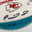 2019 Kansas City Chiefs Super Bowl LIV Champs Team Signed Football JSA Mahomes