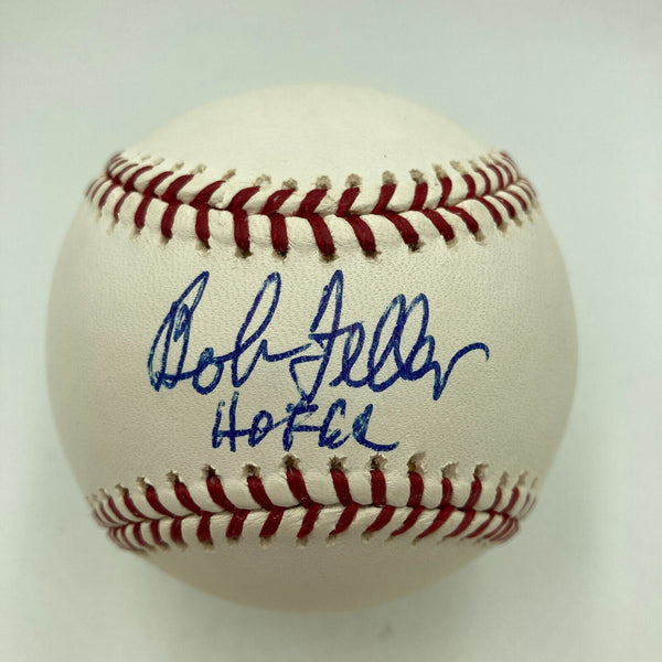 Bob Feller HOF 1962 Signed Major League Baseball PSA DNA Graded 10 GEM MINT