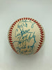 1999 NY Yankees World Series Champs Team Signed Baseball Derek Jeter JSA COA