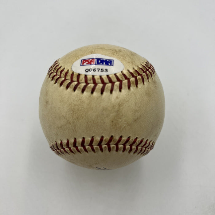 Beautiful Harry Hooper Single Signed American League Baseball PSA DNA COA