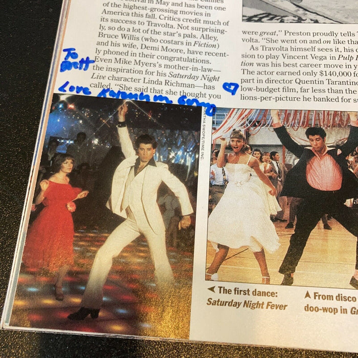 Karen Lynn Gorney Signed Autographed Vintage Magazine