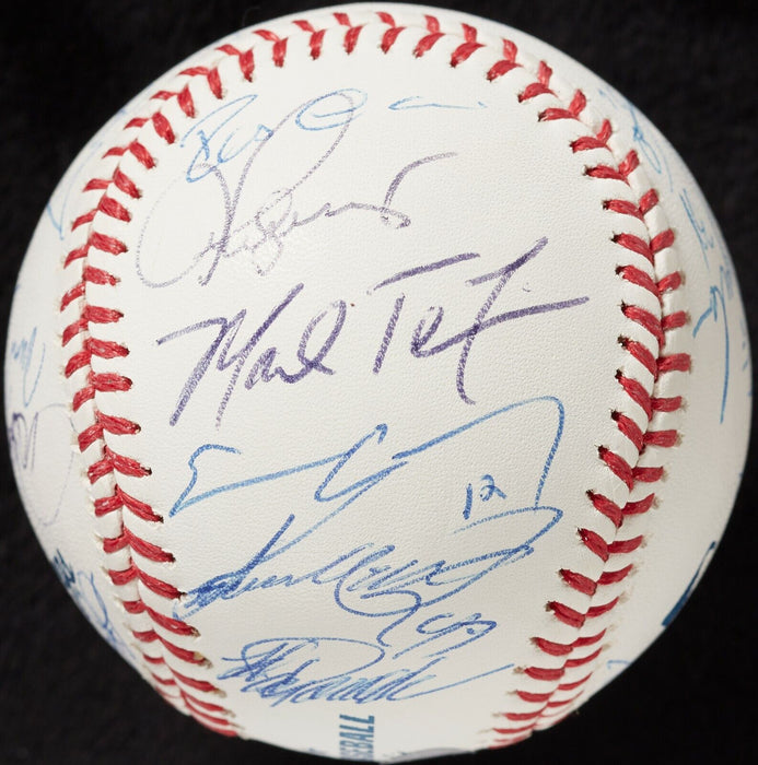 2011 New York Yankees Team Signed Baseball Derek Jeter Mariano Rivera Steiner