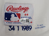 Nolan Ryan Signed 1989 Authentic Game Model Texas Rangers Jersey With JSA COA