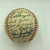Beautiful 1954 Cincinnati Reds Team Signed Baseball With 29 Signatures JSA COA