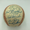 Ted Williams 1958 Boston Red Sox Team Signed American League Baseball JSA COA