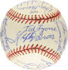 Joe Dimaggio Pie Traynor George Weiss HOF Multi Signed Baseball SGC COA