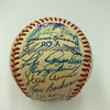 Hall Of Fame Multi Signed Baseball 33 Sigs Hank Aaron JSA COA