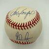 Beautiful Sandy Koufax & Nolan Ryan Signed American League Baseball JSA COA