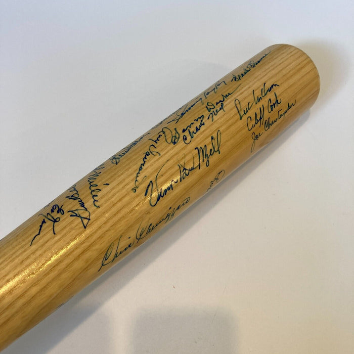 1962 New York Mets Inaugural Season Team Signed Bat 25+ Sigs With JSA COA