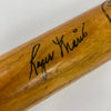 Roger Maris Rookie Era Signed 1958 Mickey Mantle Game Issued Baseball Bat PSA