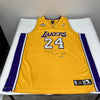 Kobe Bryant 2007-08 NBA MVP Signed Pro Cut Los Angeles Lakers Jersey UDA & JSA