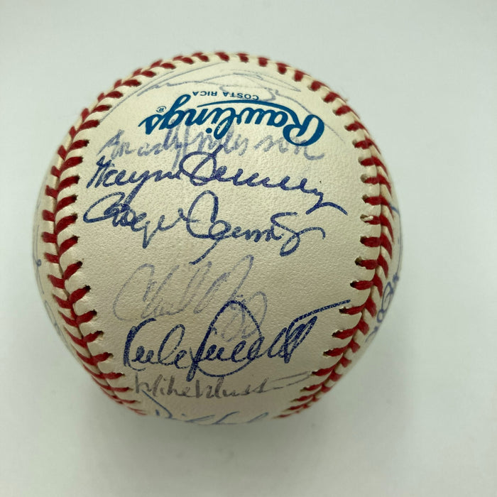 1994 All Star Game Team Signed Baseball Cal Ripken Jr. Ken Griffey Jr. JSA COA