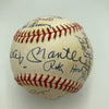 1962 New York Yankees W.S. Champs Team Signed Baseball Mickey Mantle JSA COA