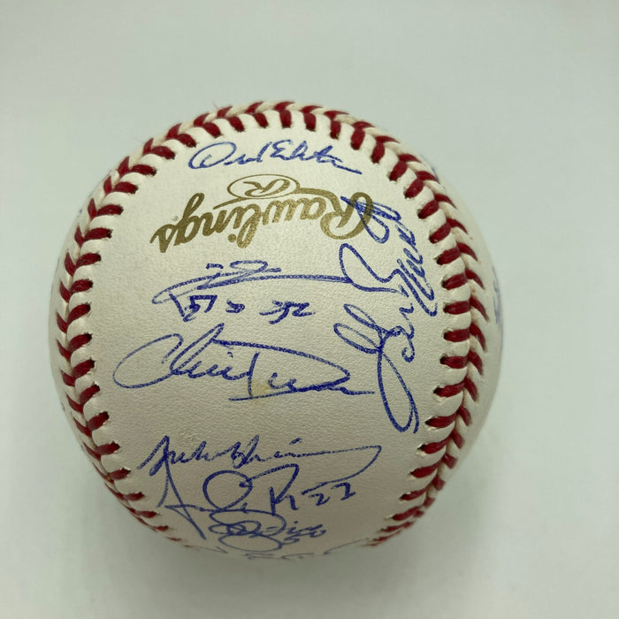 Stunning 2006 St. Louis Cardinals World Series Champs Team Signed Baseball PSA