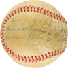Jimmie Foxx Signed Baseball Displays As Single Signed PSA DNA COA