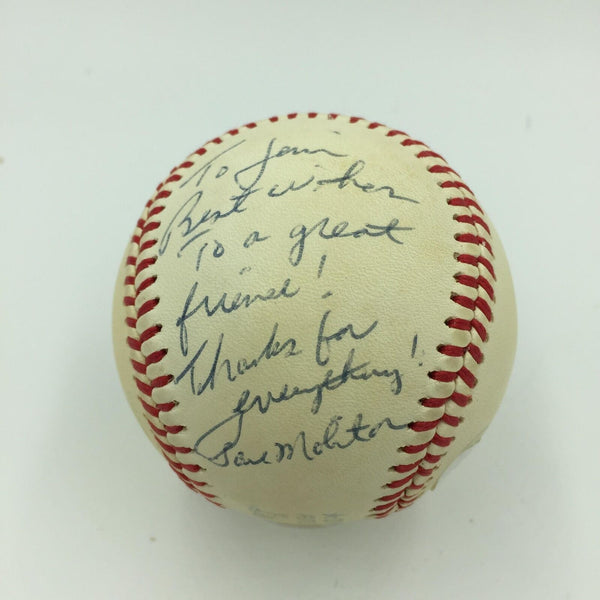 1978 Paul Molitor Rookie Signed American League Baseball With PSA DNA COA