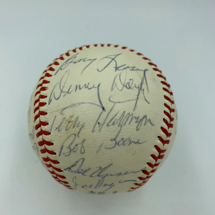 Mike Schmidt Rookie Season 1973 Philadelphia Phillies Team Signed Baseball JSA