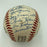 Mickey Mantle Joe DiMaggio 1970's Yankees Old Timers Day Signed Baseball JSA COA