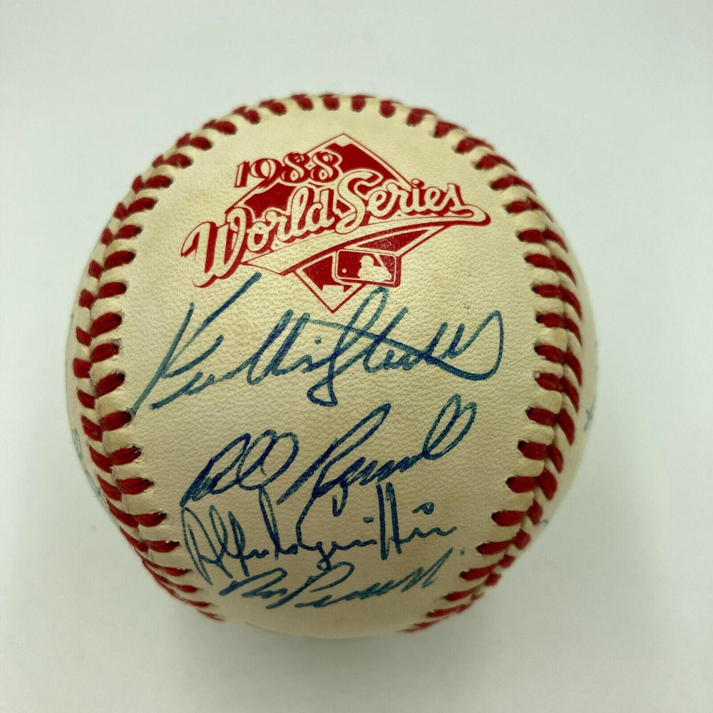 1988 Los Angeles Dodgers World Series Champs Team Signed Baseball JSA COA