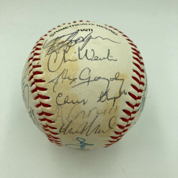 1990's Hagerstown Suns Toronto Blue Jays Team Signed Minor League Baseball
