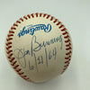 Sandy Koufax Perfect Game Pitchers Signed Baseball With Inscriptions