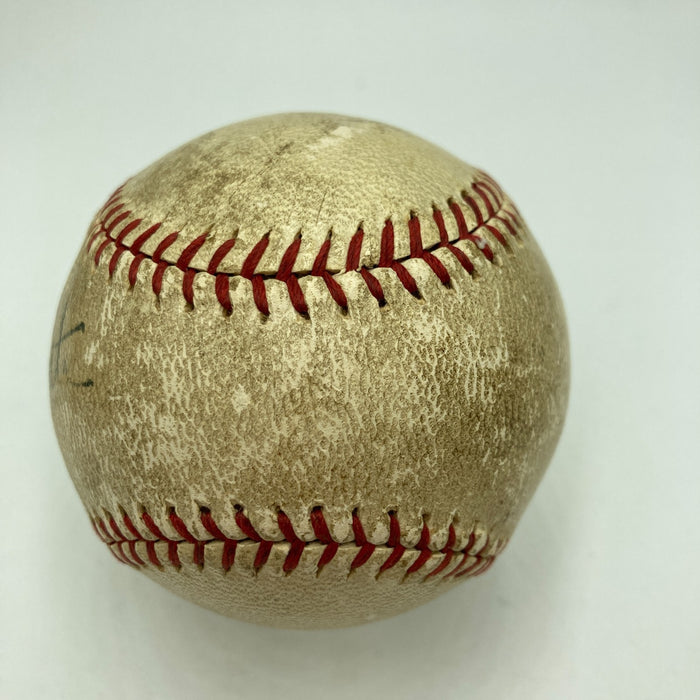 Babe Ruth Single Signed Official American League Baseball PSA DNA COA