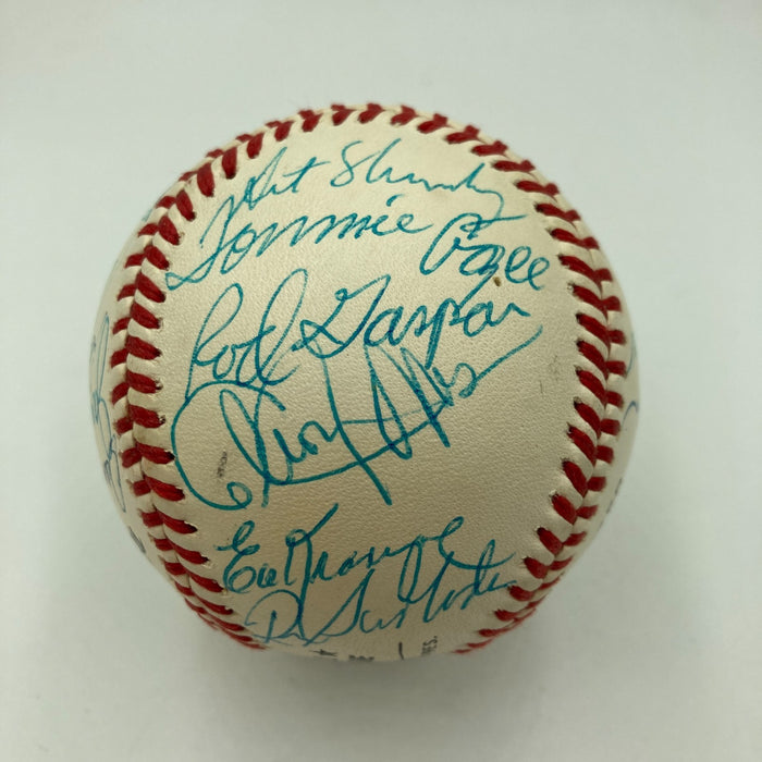 1969 New York Mets WS Champs Team Signed Baseball Tom Seaver Nolan Ryan JSA COA