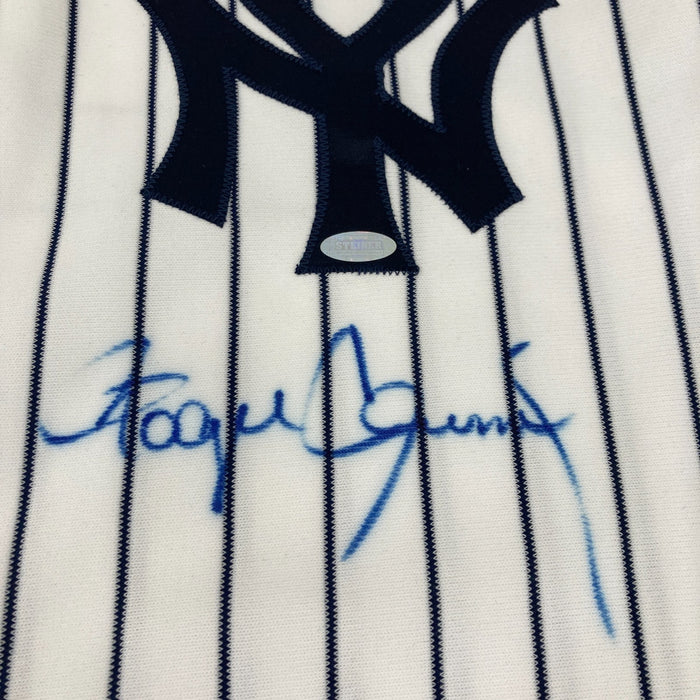 Roger Clemens Signed Authentic Majestic 2003 New York Yankees Jersey JSA COA