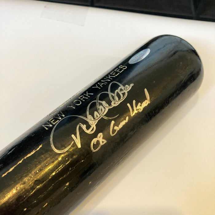 Derek Jeter Signed 2008 Game Used Baseball Bat PSA DNA & JSA COA Yankees